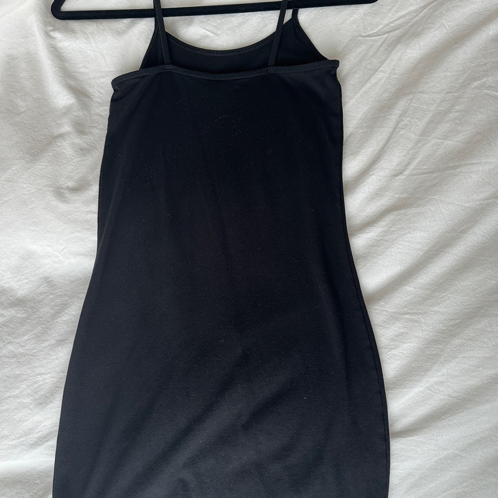 Black Spaghetti Strap Dress